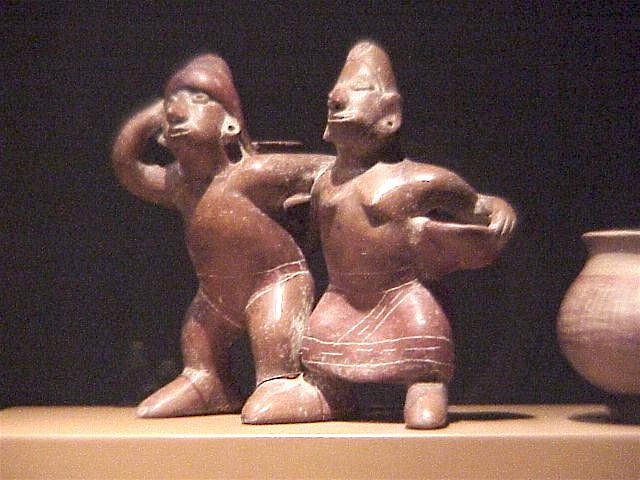 In ancient  cultures, couples work as a team