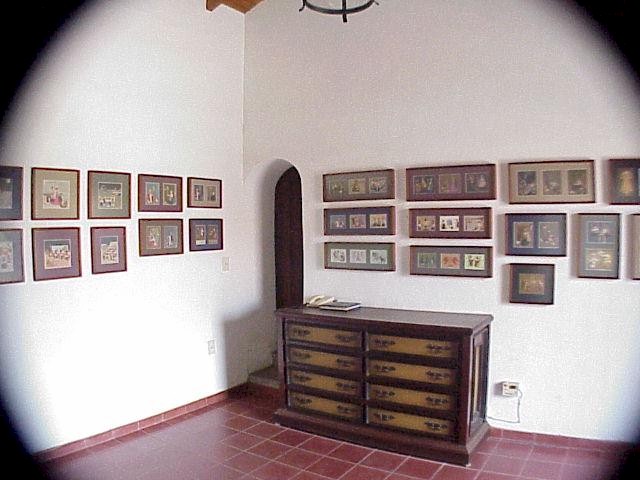 A  collection of Christmas cards that toured the world
