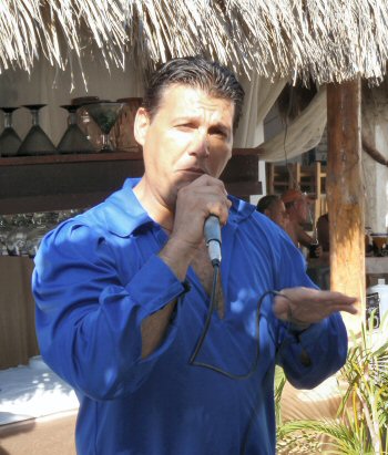 David Weber sings Elvis at Pedro's Cazuela Grill