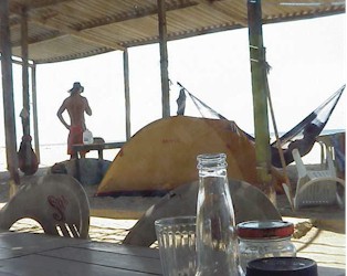 Camping at La Ticla