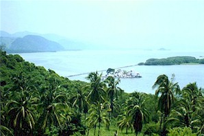 Cuyatlan lagoon near Manzanillo, Mexico