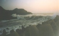Killer waves at Las Ventanas in Manzanillo, Mexico