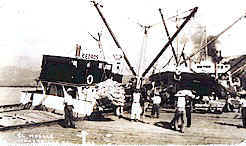 Port of Manzanillo, Mexico c.1925